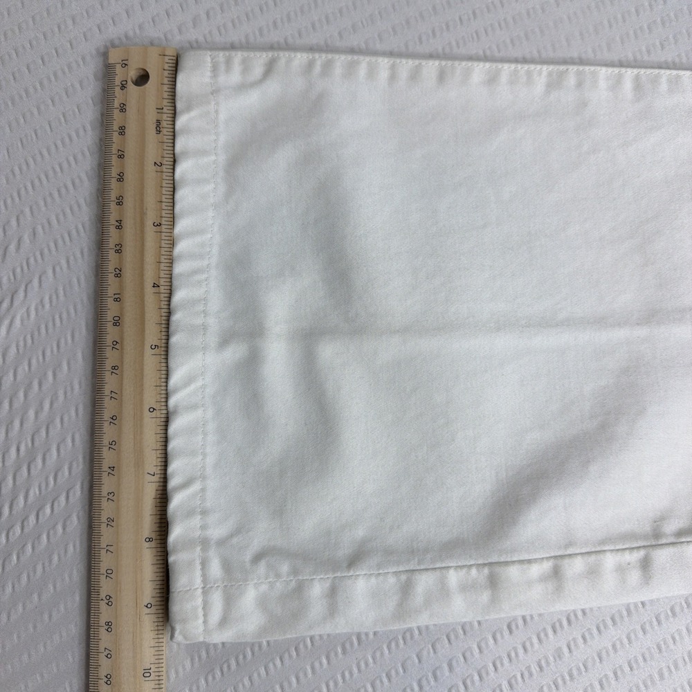 Vintage Citizens of Humanity Ingrid White Low Rise Flare Jeans 100% Cotton 27x30 - Picture 9 of 14